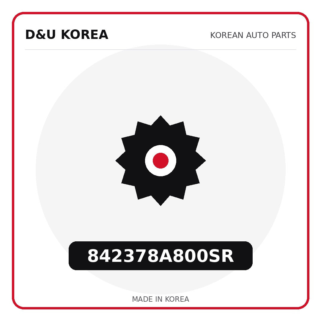 Genuine Mobis 842378A800SR  for Korean vehicles | D&U Korea