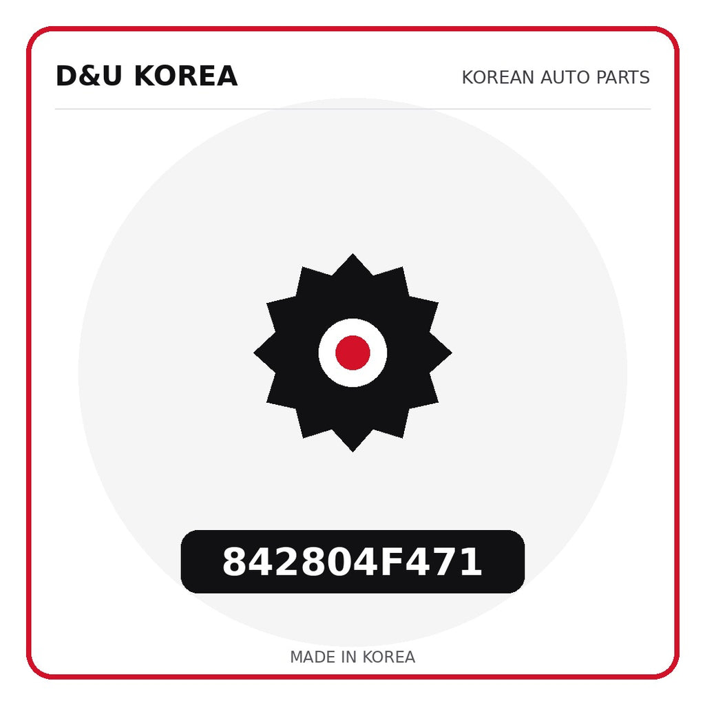 Genuine Mobis 842804F471  for Korean vehicles | D&U Korea