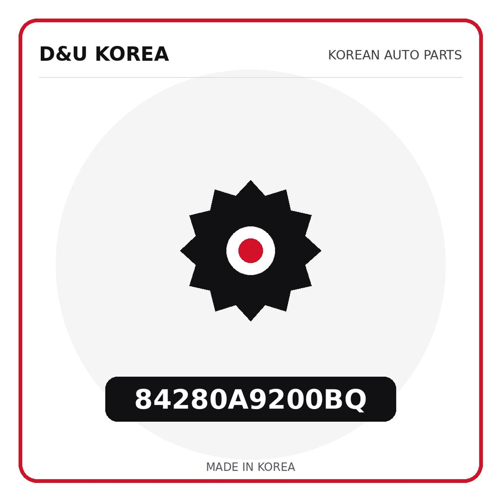 Genuine Mobis 84280A9200BQ  for Korean vehicles | D&U Korea