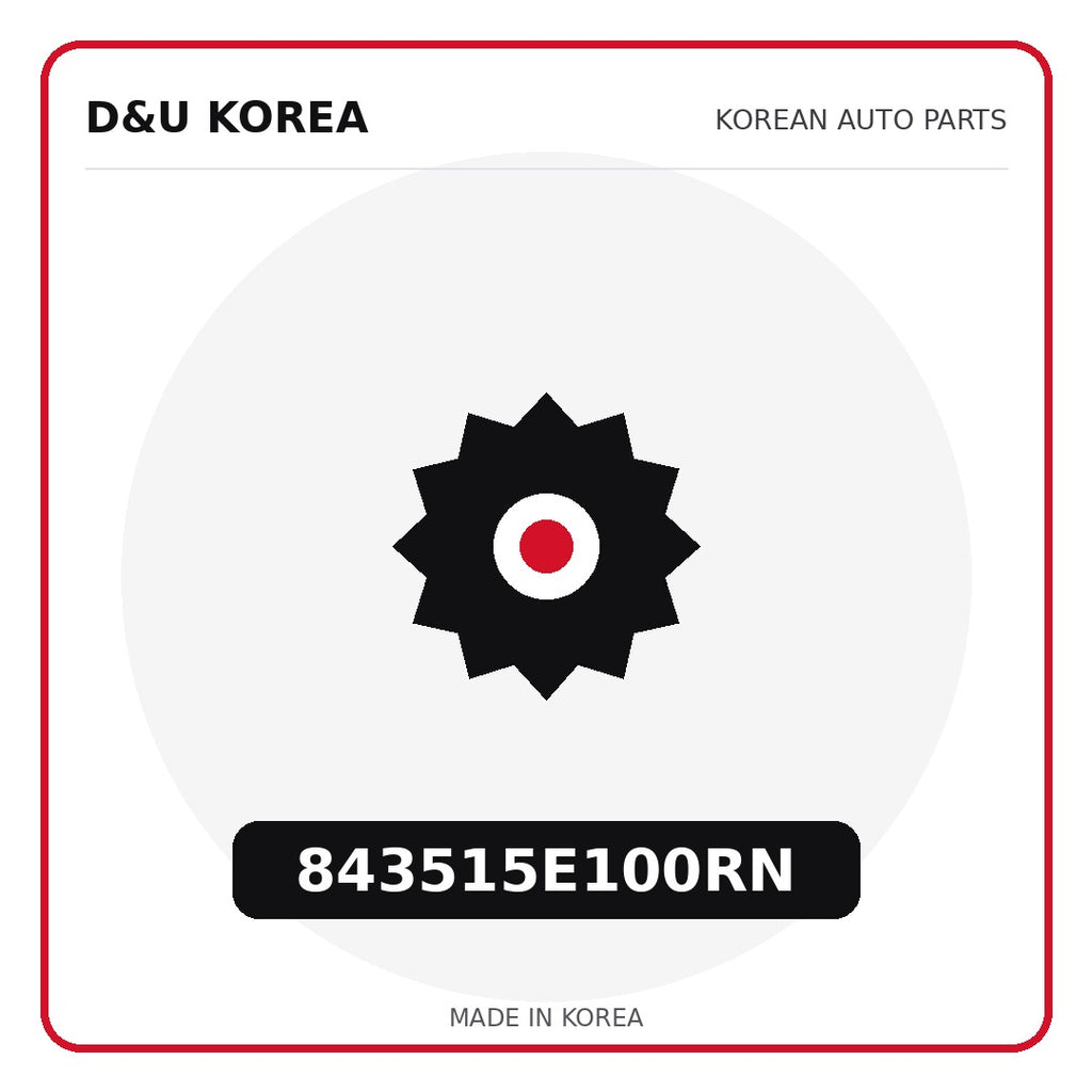 Genuine Mobis 843515E100RN  for Korean vehicles | D&U Korea