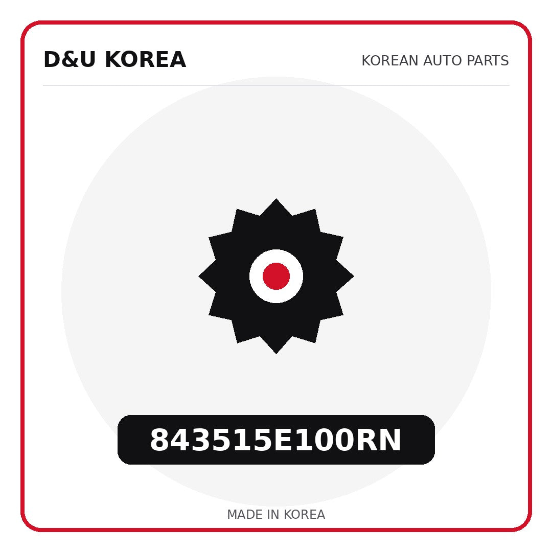 Genuine Mobis 843515E100RN  for Korean vehicles | D&U Korea