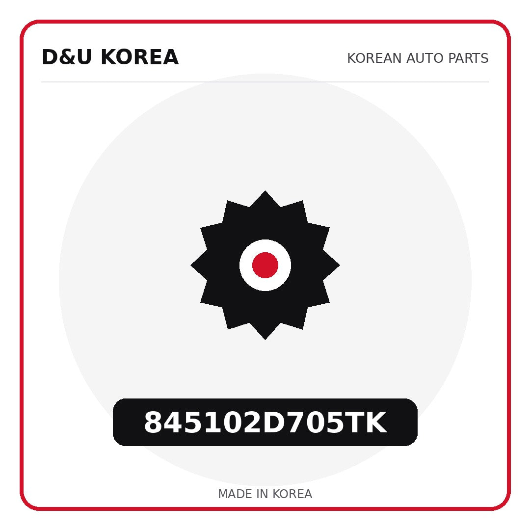 Genuine Mobis 845102D705TK  for Korean vehicles | D&U Korea