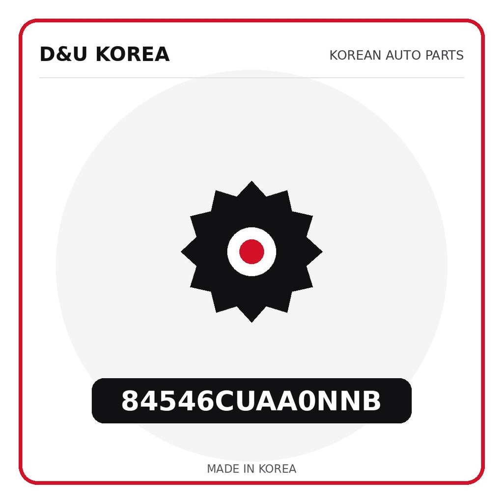 Genuine Mobis 84546CUAA0NNB  for Korean vehicles | D&U Korea