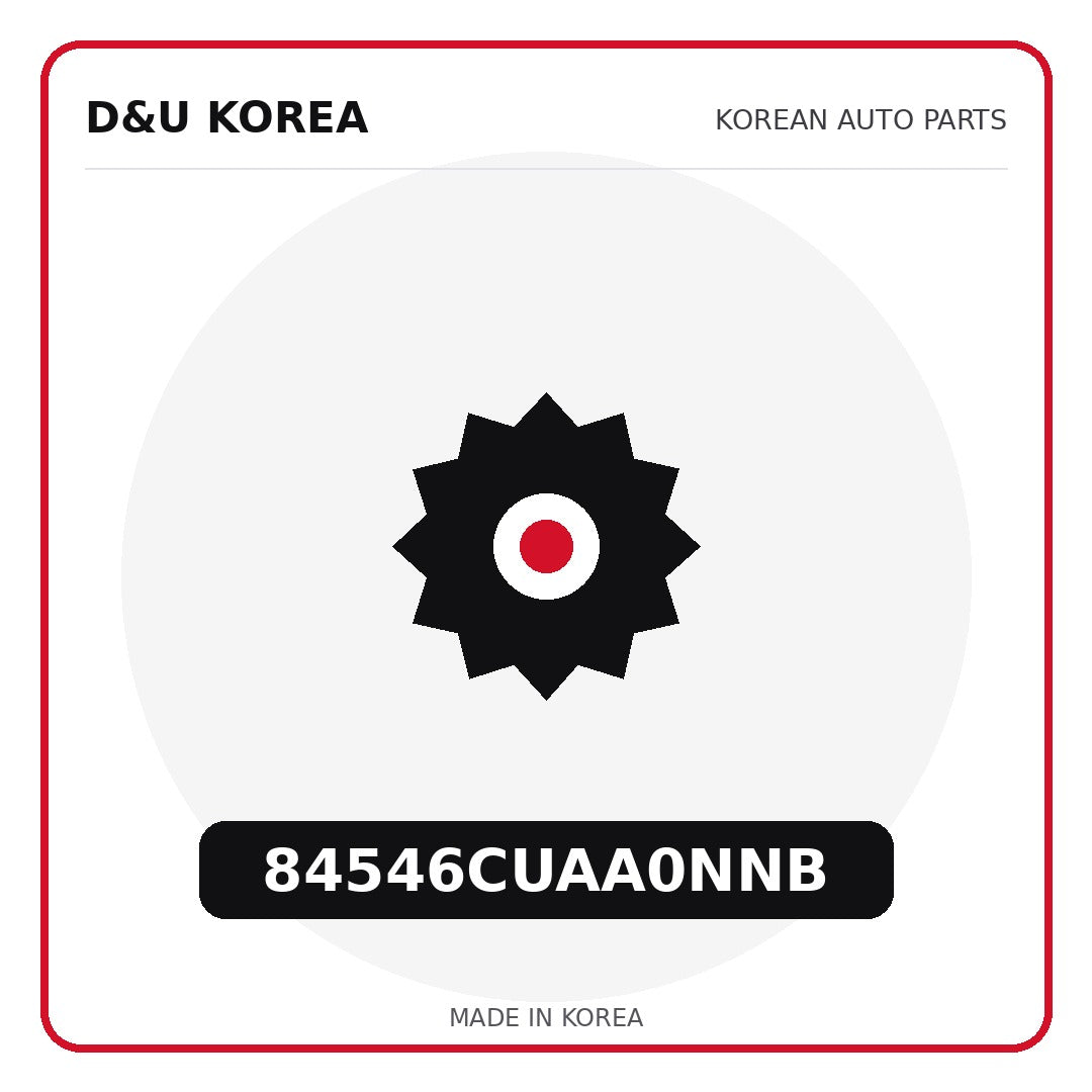 Genuine Mobis 84546CUAA0NNB  for Korean vehicles | D&U Korea