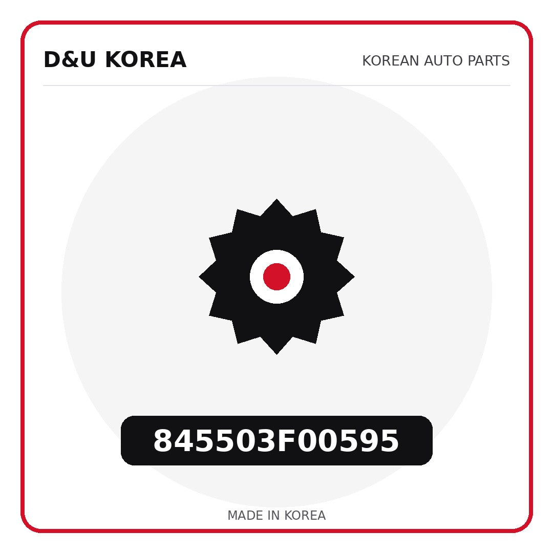 Genuine Mobis 845503F00595  for Korean vehicles | D&U Korea