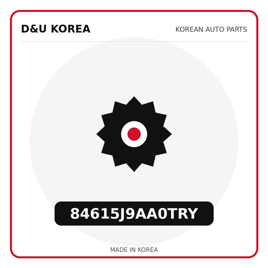 Genuine Mobis 84615J9AA0TRY  for Korean vehicles | D&U Korea