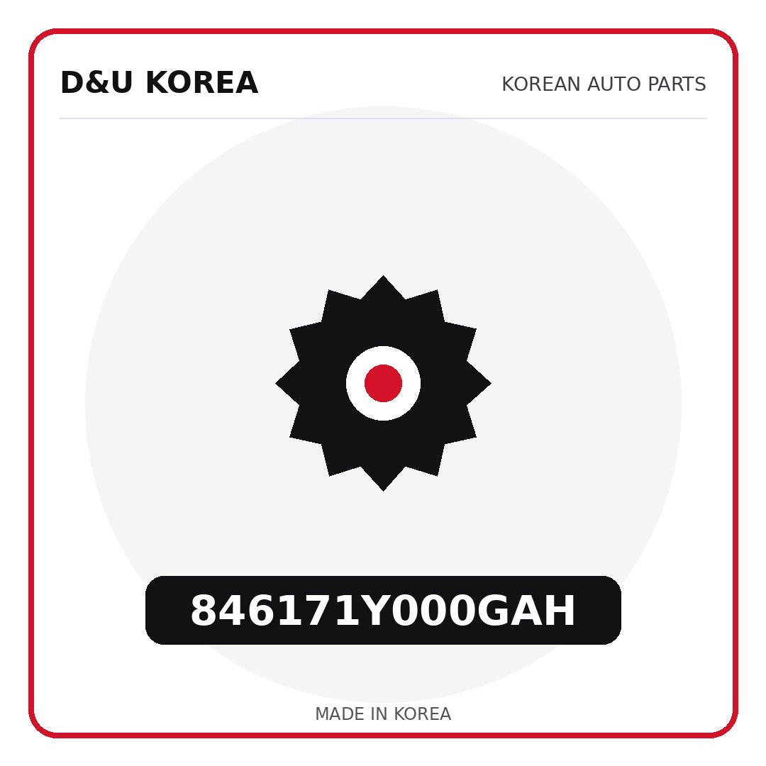 Genuine Mobis 846171Y000GAH  for Korean vehicles | D&U Korea