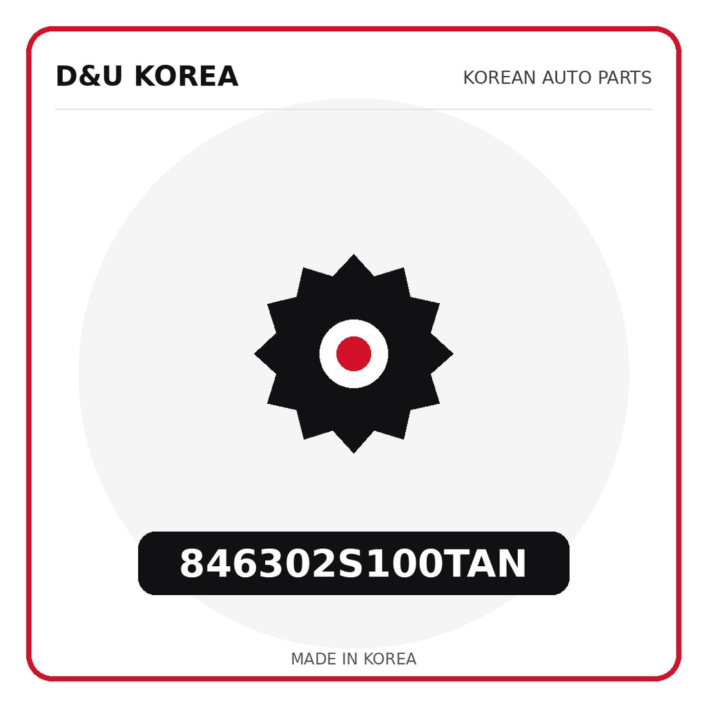 Genuine Mobis 846302S100TAN  for Korean vehicles | D&U Korea
