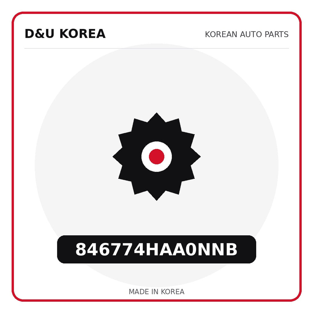 Genuine Mobis 846774HAA0NNB  for Korean vehicles | D&U Korea