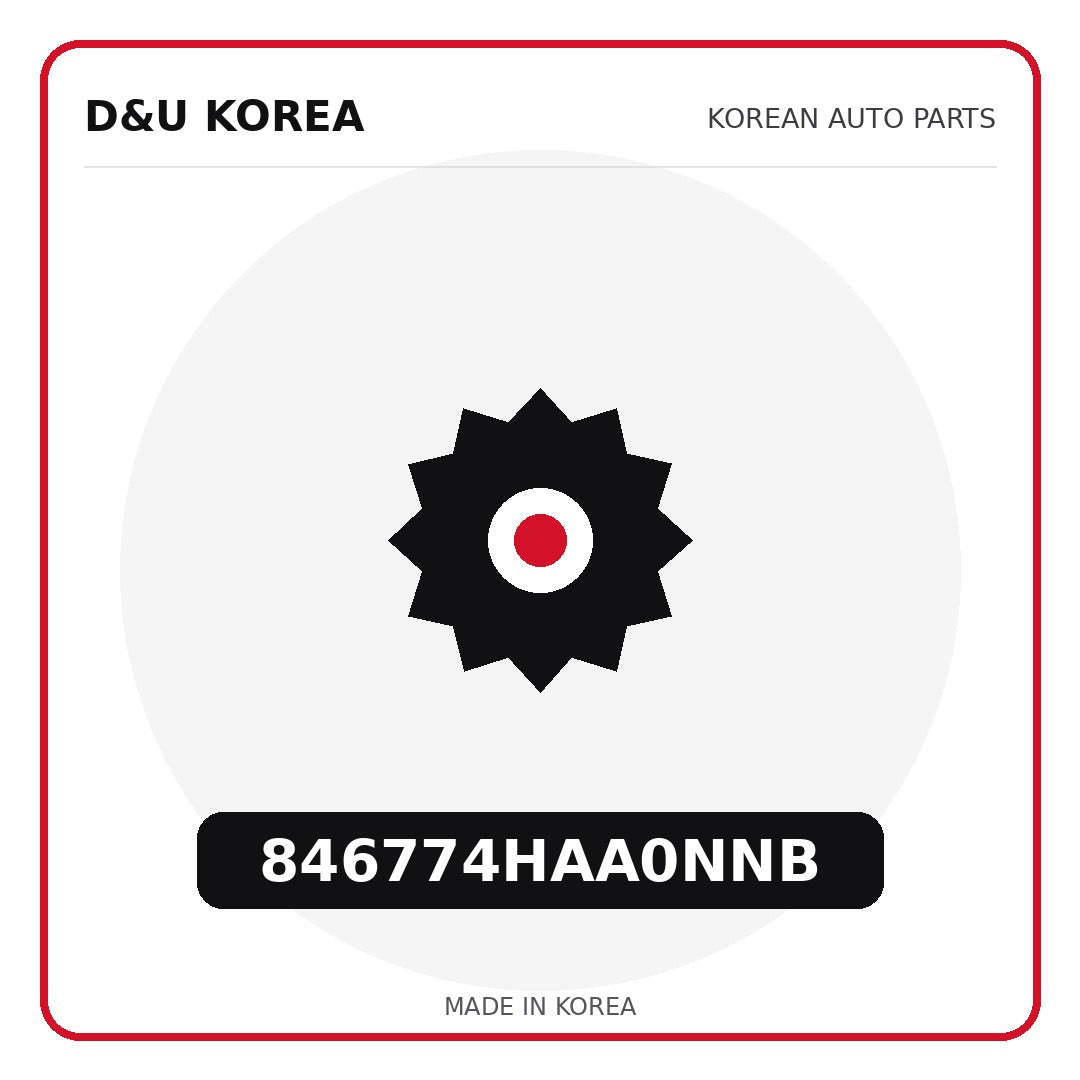 Genuine Mobis 846774HAA0NNB  for Korean vehicles | D&U Korea