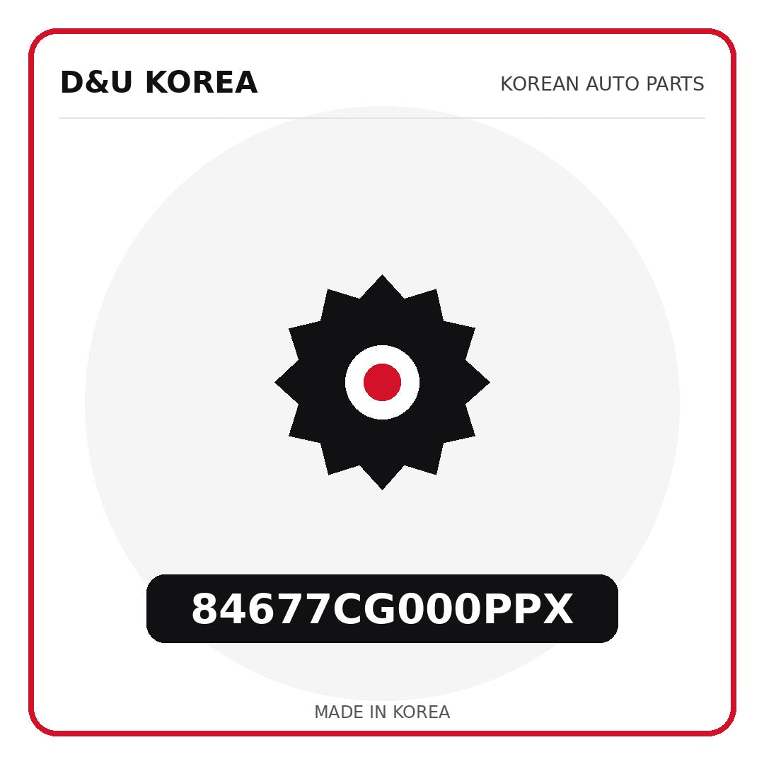 Genuine Mobis 84677CG000PPX  for Korean vehicles | D&U Korea