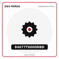 Genuine Mobis 84677T6000NBD  for Korean vehicles | D&U Korea