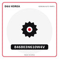 Genuine Mobis 846803N610W4V  for Korean vehicles | D&U Korea