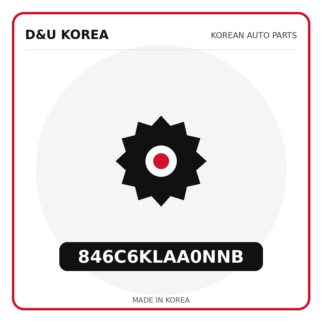 Genuine Mobis 846C6KLAA0NNB  for Korean vehicles | D&U Korea