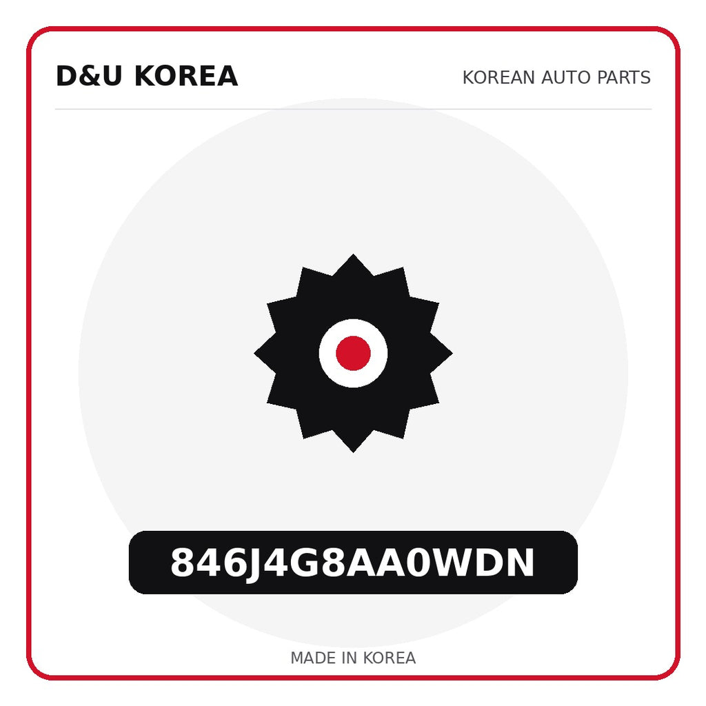 Genuine Mobis 846J4G8AA0WDN  for Korean vehicles | D&U Korea