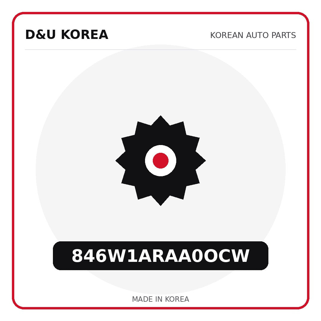 Genuine Mobis 846W1ARAA0OCW  for Korean vehicles | D&U Korea