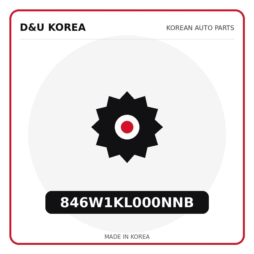 Genuine Mobis 846W1KL000NNB  for Korean vehicles | D&U Korea