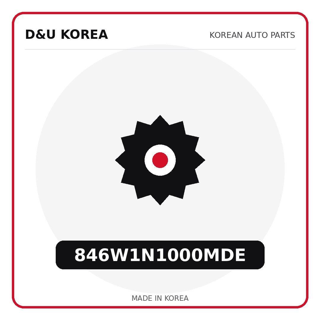 Genuine Mobis 846W1N1000MDE  for Korean vehicles | D&U Korea