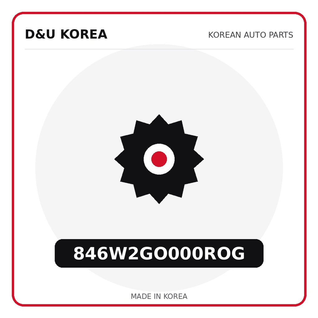Genuine Mobis 846W2GO000ROG  for Korean vehicles | D&U Korea