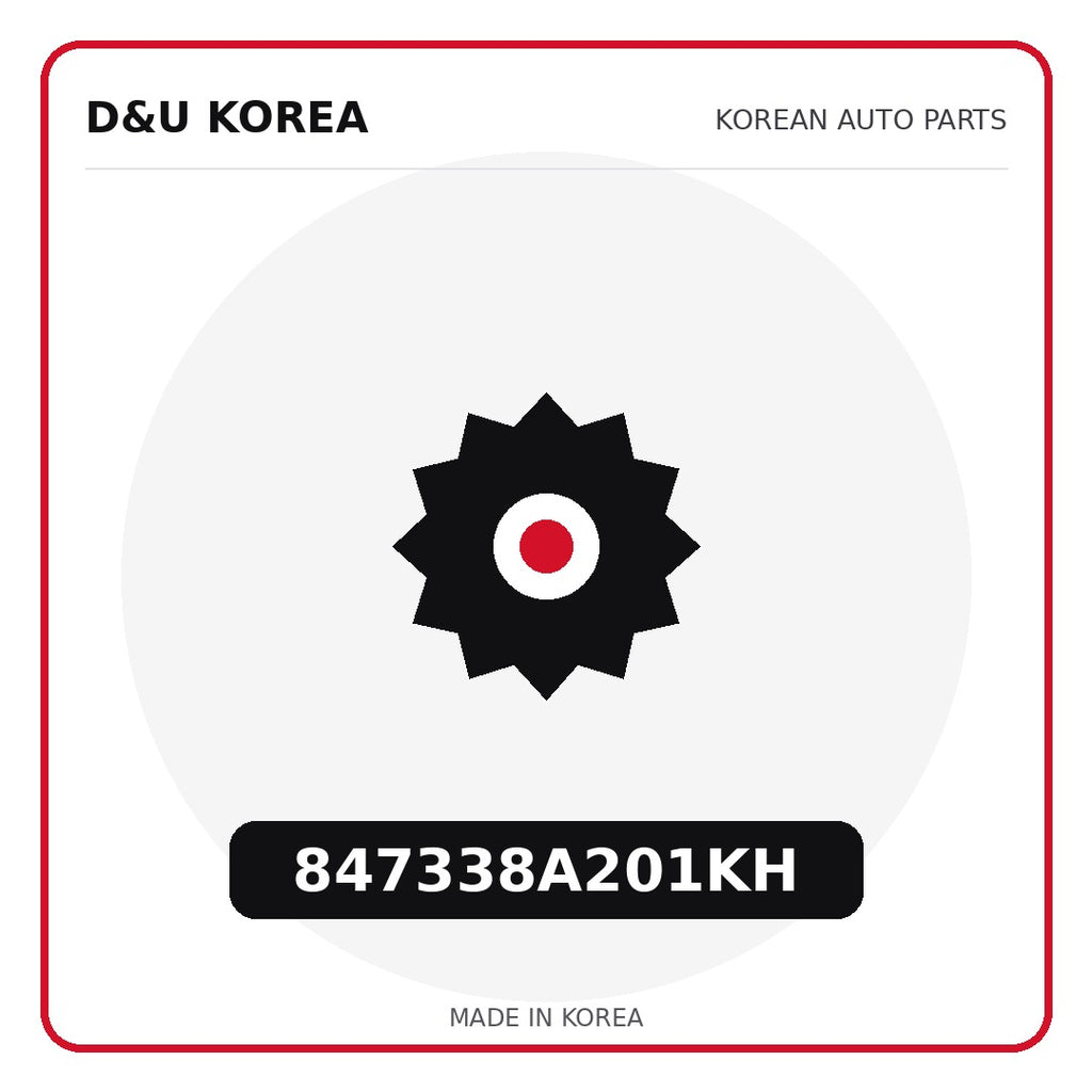 Genuine Mobis 847338A201KH  for Korean vehicles | D&U Korea