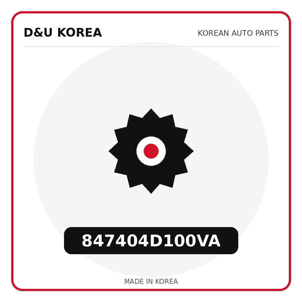 Genuine Mobis 847404D100VA  for Korean vehicles | D&U Korea