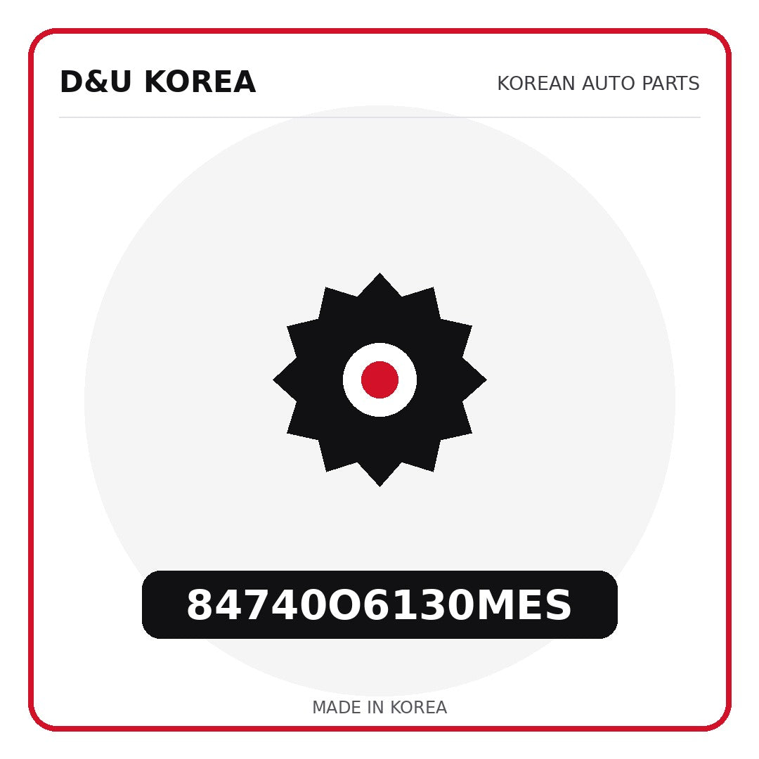 Genuine Mobis 84740O6130MES  for Korean vehicles | D&U Korea