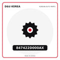 Genuine Mobis 847422D000AX  for Korean vehicles | D&U Korea