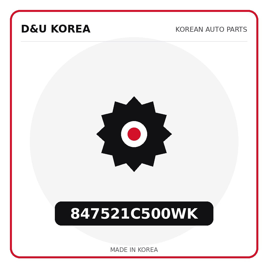 Genuine Mobis 847521C500WK  for Korean vehicles | D&U Korea