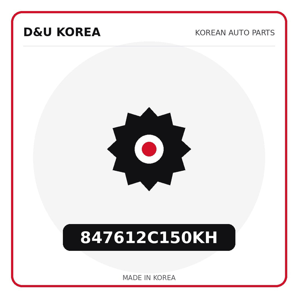 Genuine Mobis 847612C150KH  for Korean vehicles | D&U Korea