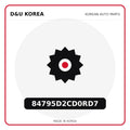 Genuine Mobis 84795D2CD0RD7  for Korean vehicles | D&U Korea