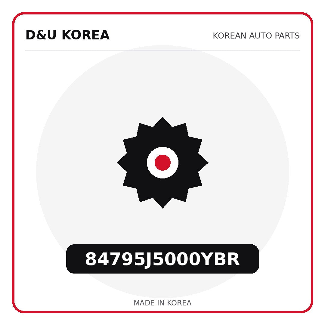 Genuine Mobis 84795J5000YBR  for Korean vehicles | D&U Korea