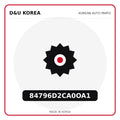 Genuine Mobis 84796D2CA0OA1  for Korean vehicles | D&U Korea