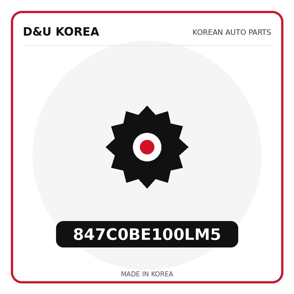 Genuine Mobis 847C0BE100LM5  for Korean vehicles | D&U Korea