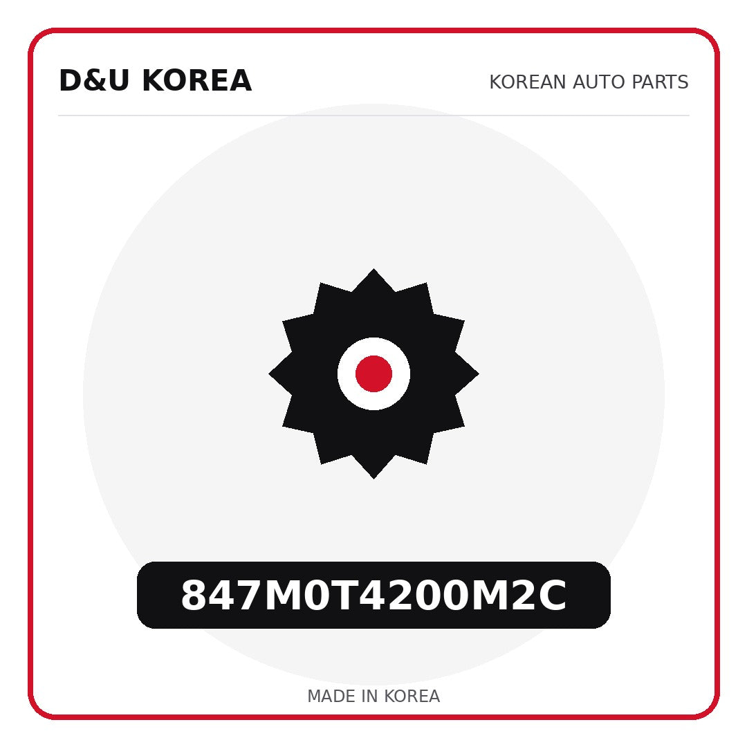 Genuine Mobis 847M0T4200M2C  for Korean vehicles | D&U Korea