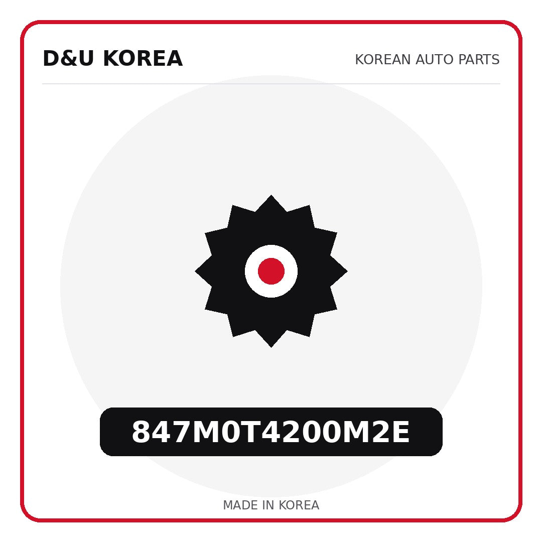 Genuine Mobis 847M0T4200M2E  for Korean vehicles | D&U Korea