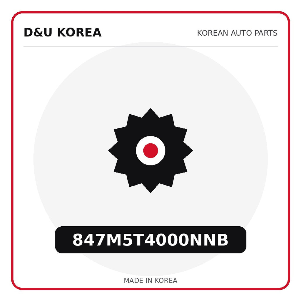 Genuine Mobis 847M5T4000NNB  for Korean vehicles | D&U Korea