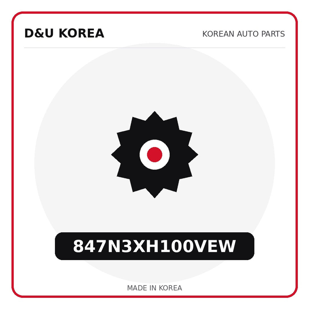 Genuine Mobis 847N3XH100VEW  for Korean vehicles | D&U Korea