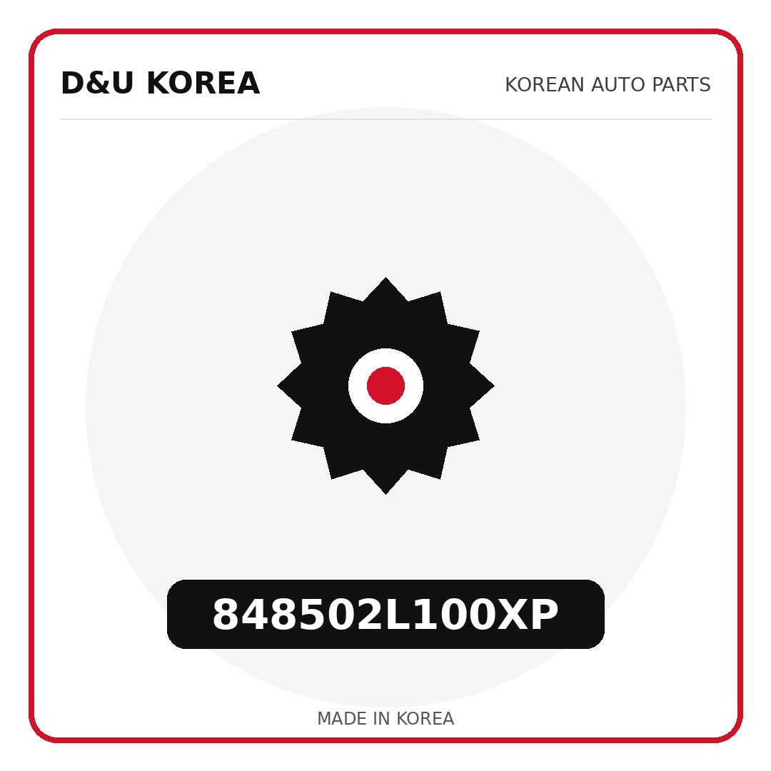 Genuine Mobis 848502L100XP  for Korean vehicles | D&U Korea