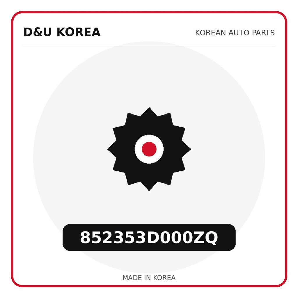 Genuine Mobis 852353D000ZQ  for Korean vehicles | D&U Korea