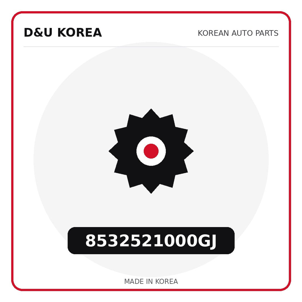 Genuine Mobis 8532521000GJ  for Korean vehicles | D&U Korea