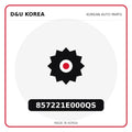 Genuine Mobis 857221E000QS  for Korean vehicles | D&U Korea