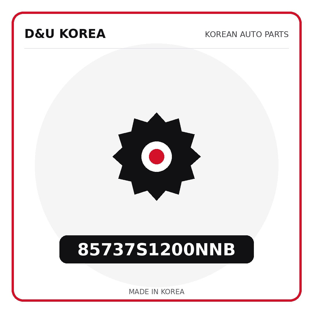 Genuine Mobis 85737S1200NNB  for Korean vehicles | D&U Korea