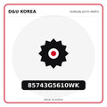 Genuine Mobis 85743G5610WK  for Korean vehicles | D&U Korea