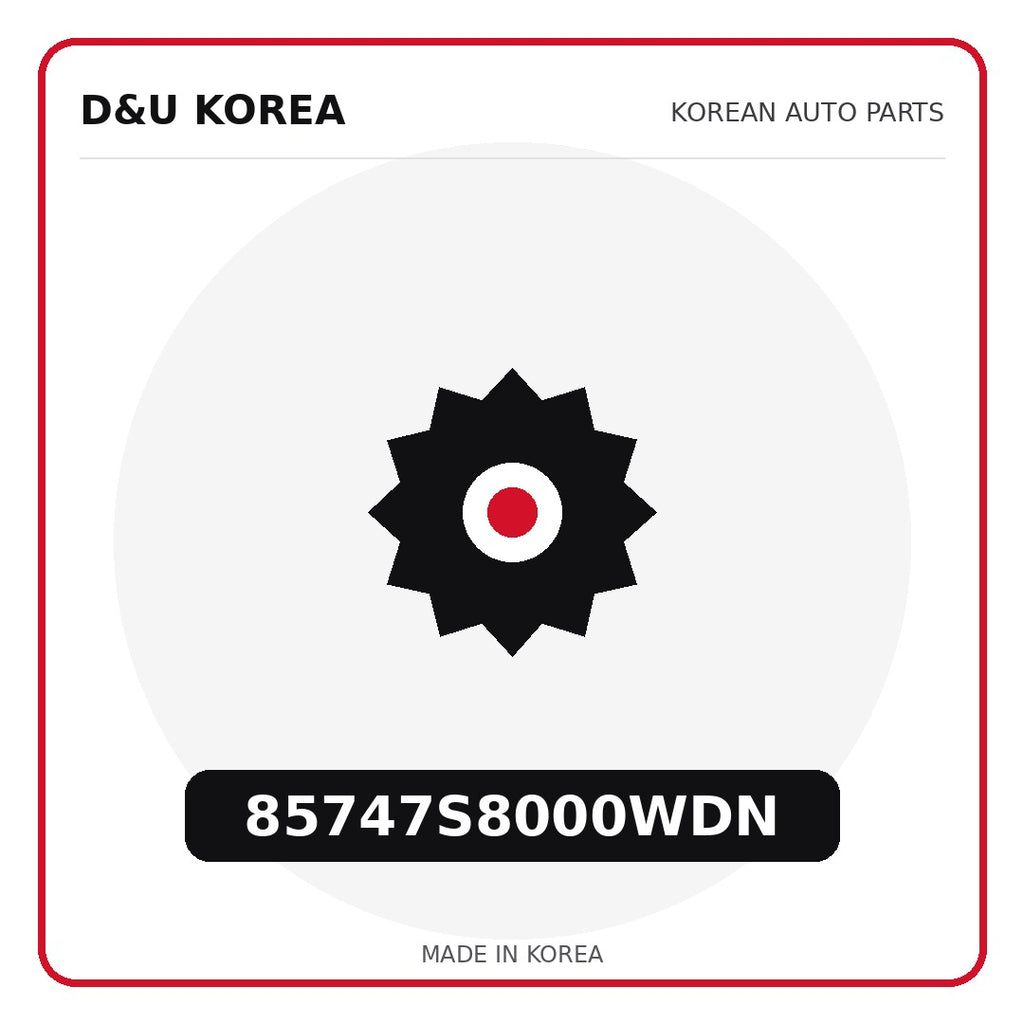 Genuine Mobis 85747S8000WDN  for Korean vehicles | D&U Korea