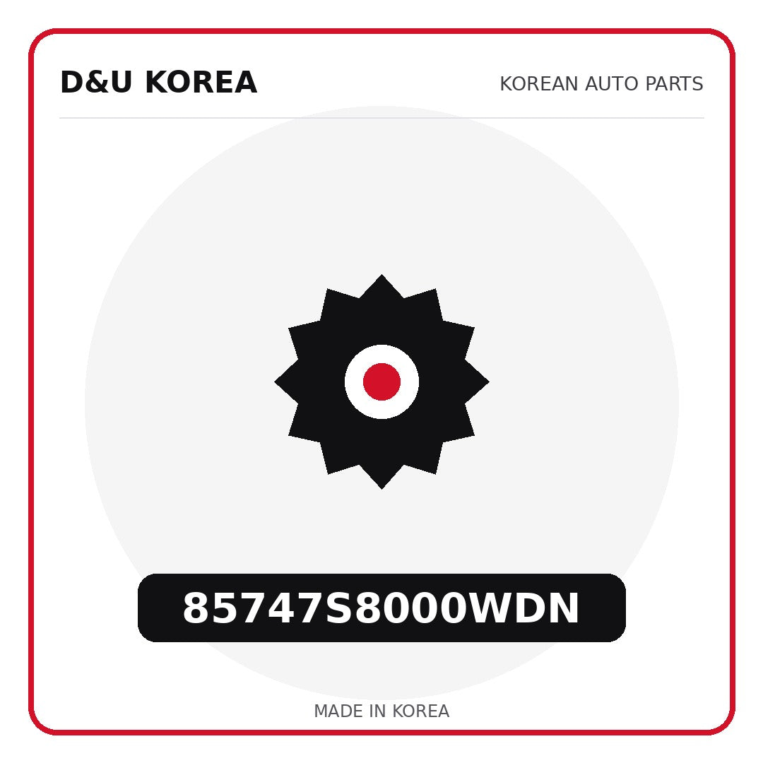 Genuine Mobis 85747S8000WDN  for Korean vehicles | D&U Korea