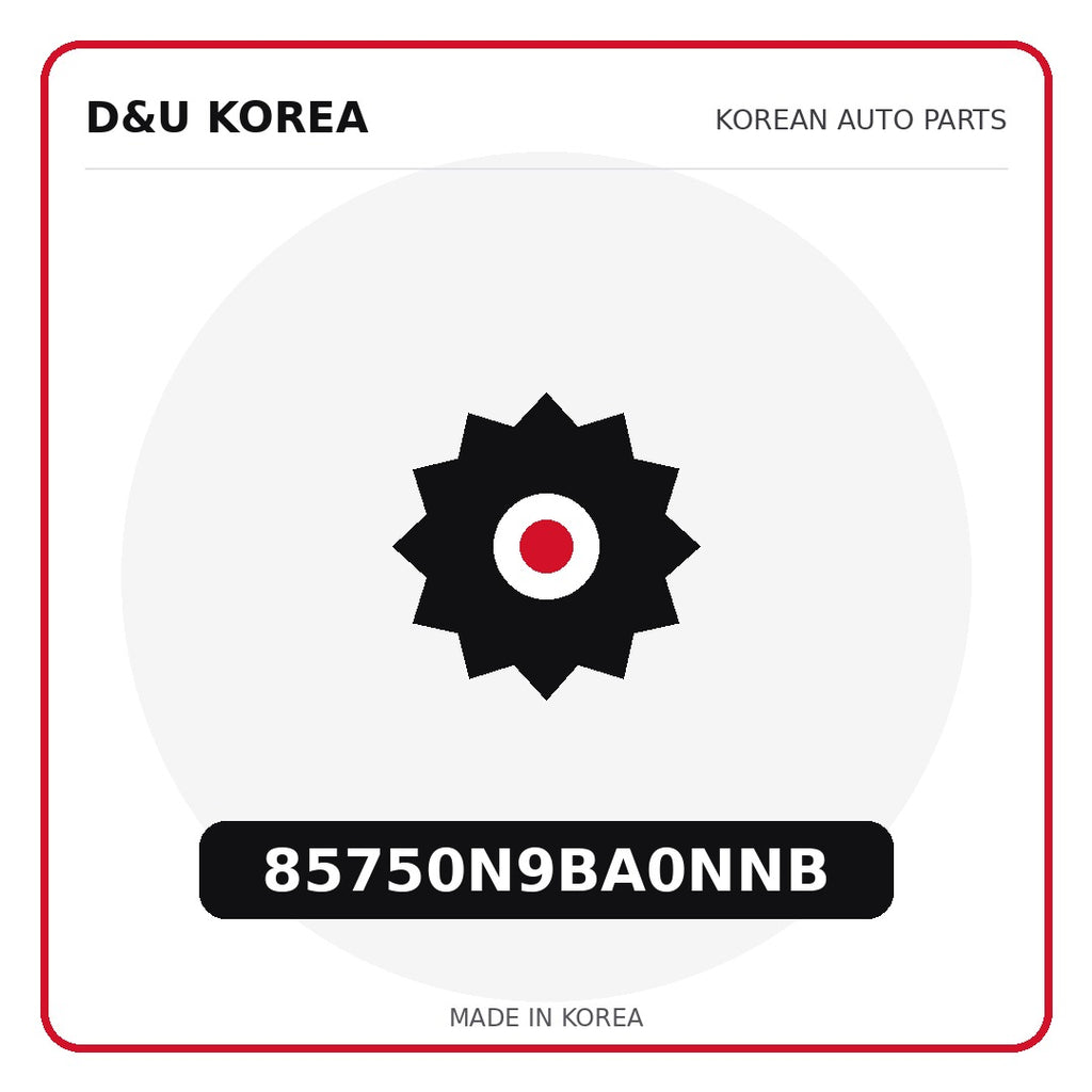 Genuine Mobis 85750N9BA0NNB  for Korean vehicles | D&U Korea
