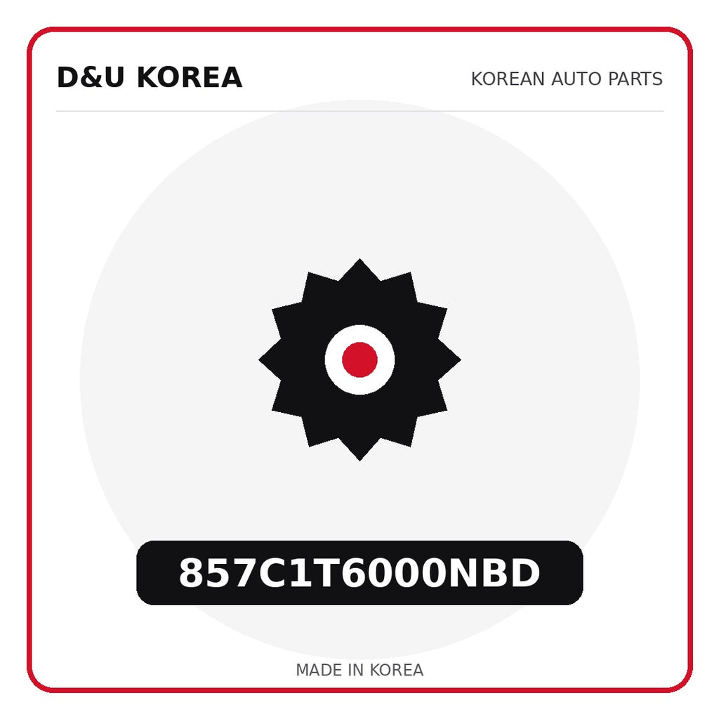 Genuine Mobis 857C1T6000NBD  for Korean vehicles | D&U Korea