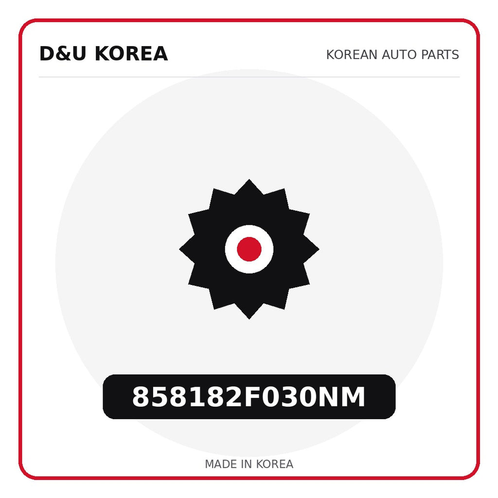 Genuine Mobis 858182F030NM  for Korean vehicles | D&U Korea