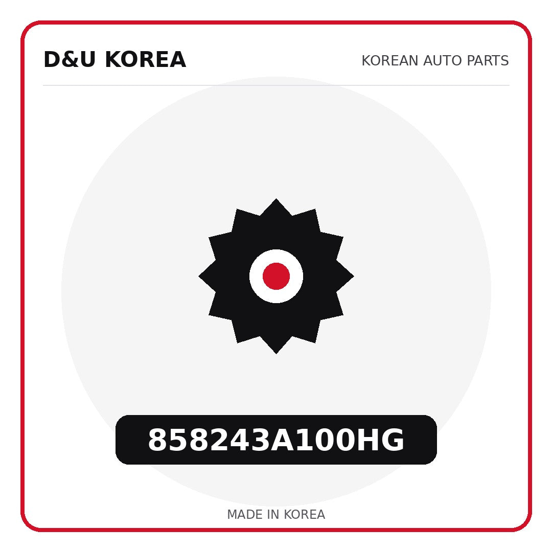 Genuine Mobis 858243A100HG  for Korean vehicles | D&U Korea