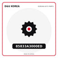 Genuine Mobis 85833A3000ED  for Korean vehicles | D&U Korea